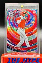 Elly De La Cruz [Psychedelic] #29 Baseball Cards 2023 Panini Chronicles Spectra Prices