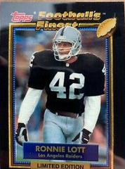 Ronnie Lott #15 Football Cards 1992 Topps Finest Prices