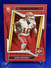 Isiah Pacheco [Red] Football Cards 2022 Panini Rookies & Stars Prices