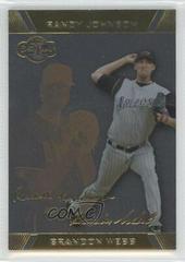 Brandon Webb, Randy Johnson [Red] #89 Baseball Cards 2007 Topps CO Signers Prices