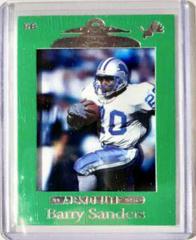Barry Sanders [Green] Football Cards 1999 Playoff Absolute Prices