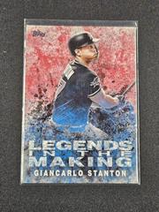 Giancarlo Stanton [Red] #GS Baseball Cards 2018 Topps Legends in the Making Prices
