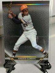 Roberto Clemente [Onyx] #18 Baseball Cards 2021 Topps Triple Threads Prices