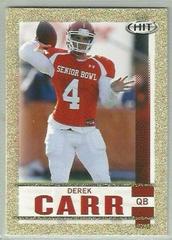 Derek Carr [Gold] #106 Football Cards 2014 Sage Hit Prices