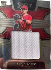 Alejo Lopez #RJS-AL Baseball Cards 2022 Panini Select Rookie Jumbo Swatch Prices