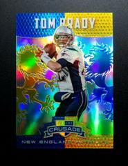 Tom Brady [Gold] #5 Football Cards 2014 Panini Rookies & Stars Crusade Prices