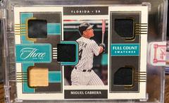 Miguel Cabrera [Gold] #FCS-MC Baseball Cards 2022 Panini Three and Two Full Count Swatches Prices