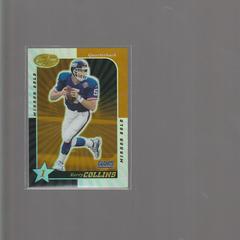 Kerry Collins [1 Star Mirror Gold] Football Cards 2000 Leaf Certified Prices