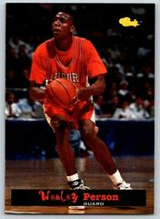 Wesley Person #8 Basketball Cards 1994 Classic Draft Prices