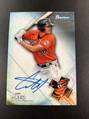 Coby Mayo #BSPA-CMA Baseball Cards 2021 Bowman Sterling Prospect Autographs Prices