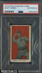 Davy Jones Baseball Cards 1910 E93 Standard Caramel Prices