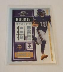 Justin Jefferson #86 Football Cards 2020 Panini Contenders Optic Prices