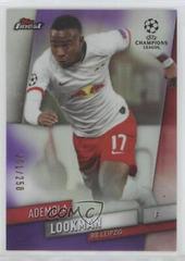 Ademola Lookman [Purple Refractor] #88 Soccer Cards 2019 Finest UEFA Champions League Prices