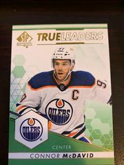Connor McDavid [Green] #TL-9 Hockey Cards 2022 SP Authentic True Leaders Prices