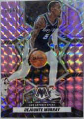 Dejounte Murray [Purple] Basketball Cards 2021 Panini Mosaic Prices