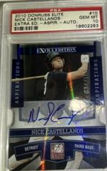 Nick Castellanos [Aspirations Autograph] #10 Baseball Cards 2010 Donruss Elite Extra Edition Prices