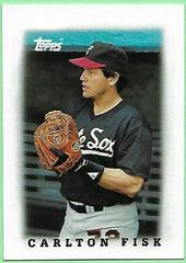 Carlton Fisk Baseball Cards 1988 Topps Mini League Leaders Prices