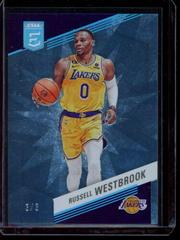 Russell Westbrook [FOTL Platinum] #110 Basketball Cards 2022 Panini Donruss Elite Prices