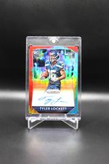 Tyler Lockett [Tie Dyed Prizm] #RS-TL Football Cards 2015 Panini Prizm Rookie Signatures Prices