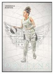 Veronica Burton #8 Basketball Cards 2023 Panini Origins WNBA Works in Progress Prices