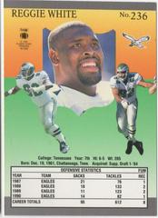 Reggie White #236 Football Cards 1991 Ultra Prices