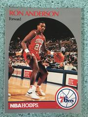 Ron Anderson #224 Basketball Cards 1990 Hoops Prices