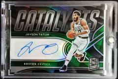 Jayson Tatum [Astral] Basketball Cards 2021 Panini Spectra Catalysts Signatures Prices