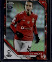 Ana Vitoria [Inferno Refractor] Soccer Cards 2021 Topps Chrome UEFA Women’s Champions League Prices