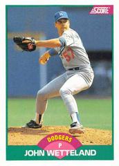 John Wetteland #90T Baseball Cards 1989 Score Traded Prices