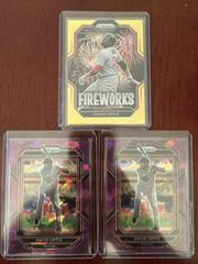David Ortiz [Gold] #F16 Baseball Cards 2023 Panini Prizm Fireworks Prices