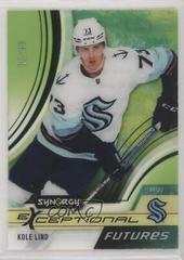 Kole Lind [Green] Hockey Cards 2021 Upper Deck Synergy Exceptional Futures Prices