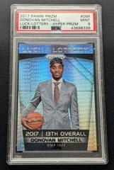 Donovan Mitchell [Hyper Prizm] #DMI Basketball Cards 2017 Panini Prizm Luck of the Lottery Prices
