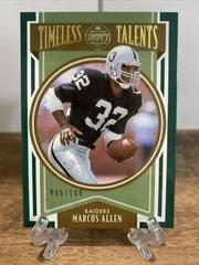 Marcus Allen [Green] #TT-15 Football Cards 2022 Panini Legacy Timeless Talents Prices