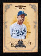 George Brett [Framed Silver] Baseball Cards 2004 Donruss Diamond Kings Prices