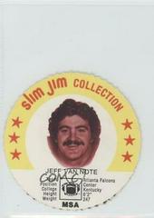 Jeff Van Note Football Cards 1978 Slim Jim Discs Prices