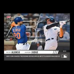 Aaron Judge, Pete Alonso #906 Baseball Cards 2019 Topps Now Prices
