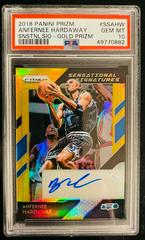 Anfernee Hardaway [Gold Prizm] #SS-AHW Basketball Cards 2018 Panini Prizm Sensational Signatures Prices