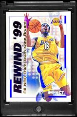 Kobe Bryant Basketball Cards 1999 SkyBox Impact Rewind '99 Prices