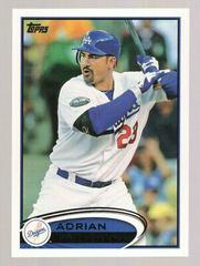 Adrian Gonzalez Baseball Cards 2012 Topps Update Prices
