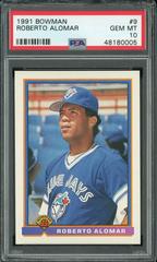Roberto Alomar #9 Baseball Cards 1991 Bowman Prices