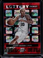 Jeremy Sochan [Cracked Ice] #9 Basketball Cards 2022 Panini Contenders Lottery Ticket Prices