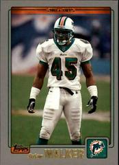 Brian Walker #13 Football Cards 2001 Topps Prices