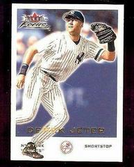 Derek Jeter #1 Baseball Cards 2001 Fleer Focus Prices