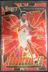 Scottie Barnes [Red Prizm] Basketball Cards 2021 Panini Select Turbo Charged Prices