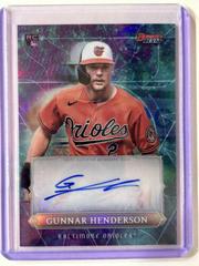 Gunnar Henderson Baseball Cards 2023 Bowman's Best Astral Projections Autographs Prices