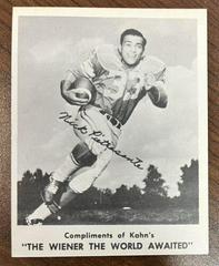 Nick Pietrosante Football Cards 1963 Kahn's Wieners Prices