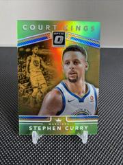 Stephen Curry [Lime Green] #35 Basketball Cards 2017 Panini Donruss Optic Court Kings Prices