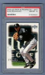 Alex Rodriguez Baseball Cards 2000 UD Pros & Prospects Prices