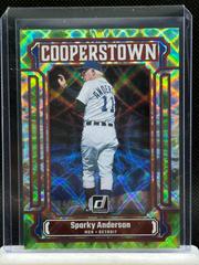 Sparky Anderson [Green] Baseball Cards 2023 Panini Donruss Cooperstown Prices