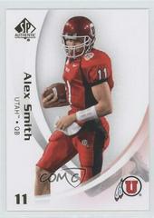 Alex Smith #5 Football Cards 2010 SP Authentic Prices